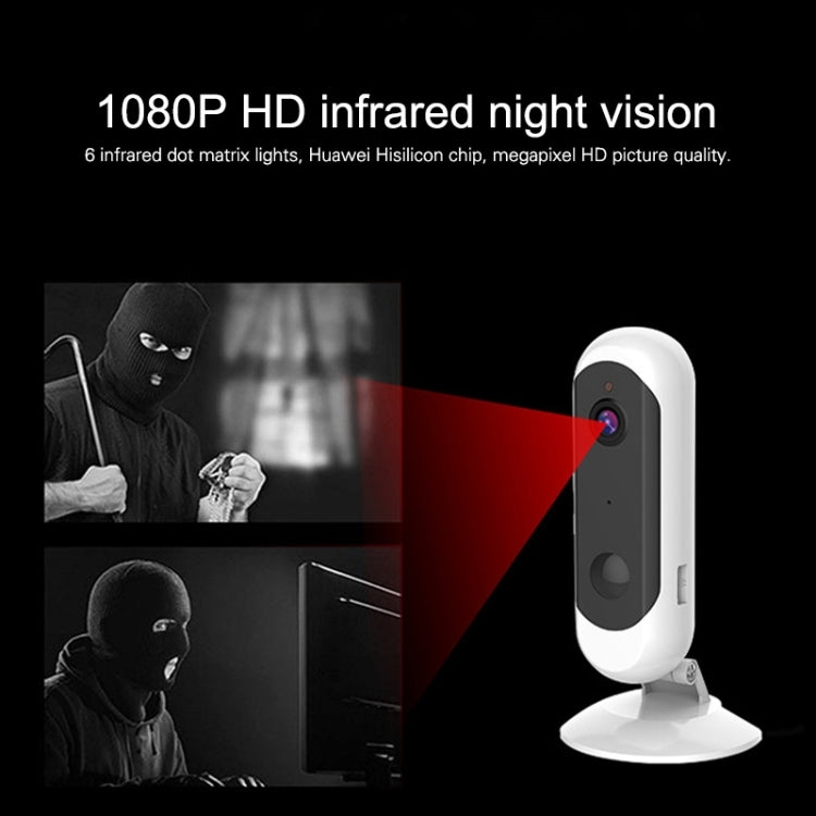 1080P HD Intelligent Unplugged Surveillance Wireless Camera without Memory, 1080P