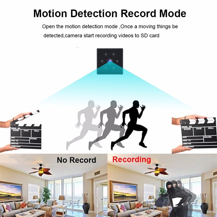 MD23 1080P HD Wireless Camera Sports Outdoor Home Computer Camera, Support Infrared Night Vision / Motion Detection / TF Card, MD23