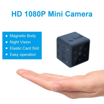 MD25 1080P Wearable Smart HD Camera Wireless Sport Camera, Support Infrared Night Vision / Motion Detection / TF Card, MD25