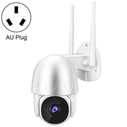 Tuya QX45 1080P Full HD IP65 Waterproof 2.4G Wireless IP Camera, Support Motion Detection & Two-way Audio & Night Vision & TF Card, AU Plug, Support Motion Detection