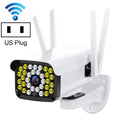 Difang DF-36Q Outdoor HD Surveillance IP Camera, Support Voice Intercom & Night Vision & Human Figure Detection & TF Card, WiFi + HD PTZ Rotation + Power-off Endurance, EU Plug, WiFi + HD PTZ Rotation + Power-off Endurance