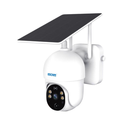 ESCAM QF255 2.0 Million Pixels 1080P HD WiFi Solar Camera, Support Two-way Voice & PIR Motion Detection & Night Vision & TF Card, QF255