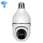 DP17 2.0 Million Pixels Single Light Source Smart Dual-band WiFi 1080P HD Outdoor Network Light Bulb Camera, Support Infrared Night Vision & Two-way Audio & Motion Detection & TF Card, DP17 Single Light Source