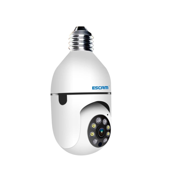 ESCAM PT208 1080P HD Light Bulb WiFi Camera, Support Motion Detection, Two-way Audio, Night Vision, TF Card, ESCAM PT208