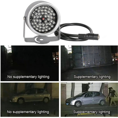 48IR 48 LEDs Infrared Fill Light Monitoring Auxiliary Lamp