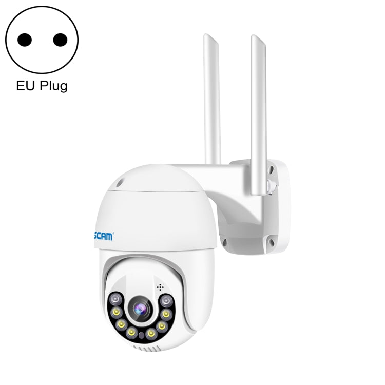 ESCAM QF800 H.265X 8MP AI Humanoid Detection Auto Tracking Waterproof WiFi IP Camera,EU Plug, EU Plug