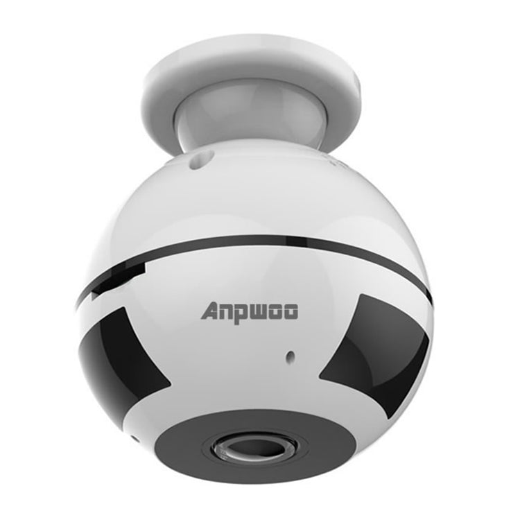 Anpwoo MN003 360 Degrees Panoramic 960P HD WiFi IP Camera, Support Motion Detection & Infrared Night Vision & TF Card(Max 64GB), MN003