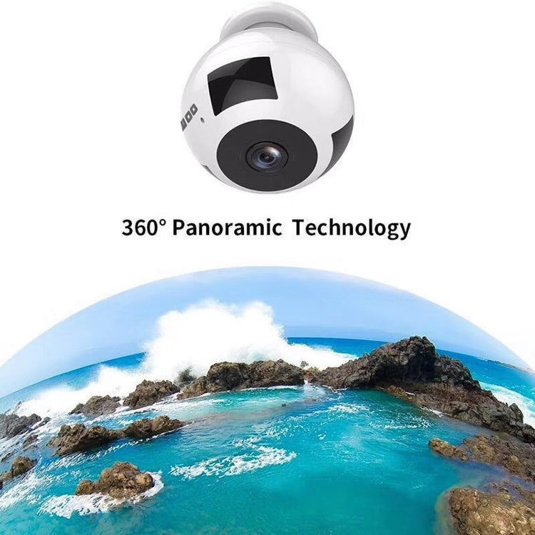 Anpwoo MN003 360 Degrees Panoramic 960P HD WiFi IP Camera, Support Motion Detection & Infrared Night Vision & TF Card(Max 64GB), MN003