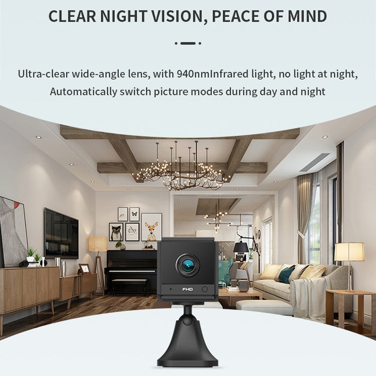 CAMSOY S20 1080P WiFi Wireless Network Action Camera Wide-angle Recorder with Mount, S20 (Black), S20 (White)