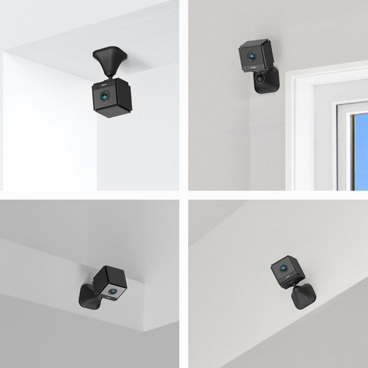 CAMSOY S20 1080P WiFi Wireless Network Action Camera Wide-angle Recorder with Mount, S20 (Black), S20 (White)