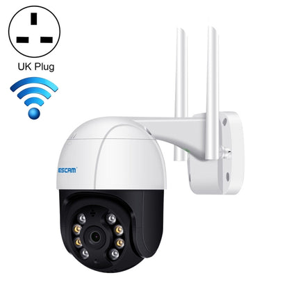 ESCAM QF218 1080P Pan / Tilt AI Humanoid Detection IP66 Waterproof WiFi IP Camera, Support ONVIF / Night Vision / TF Card / Two-way Audio, US Plug, NC1228AU, NC1228EU, NC1228UK, NC1228US