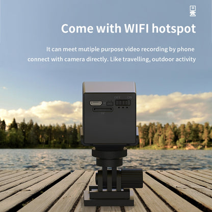 CAMSOY S30W 1080P Low Power Consumption WiFi Wireless Network Action Camera Wide-angle Recorder with Mount, S30W