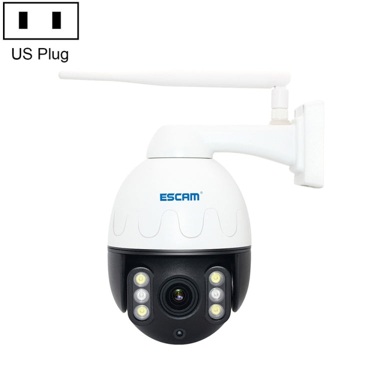 ESCAM Q5068 H.265 5MP Pan / Tilt / 4X Zoom WiFi Waterproof IP Camera, Support ONVIF Two Way Talk & Night Vision, AU Plug, AU Plug, UK Plug, US Plug, EU Plug