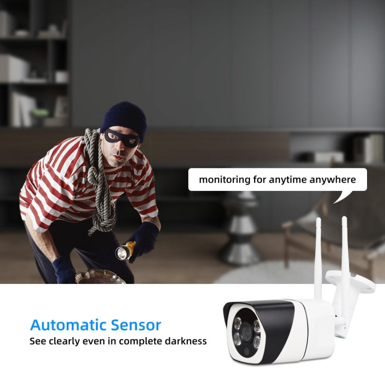 Q29 1080P HD Wireless IP Camera, Support Motion Detection & Infrared Night Vision & TF Card, EU Plug, Q29