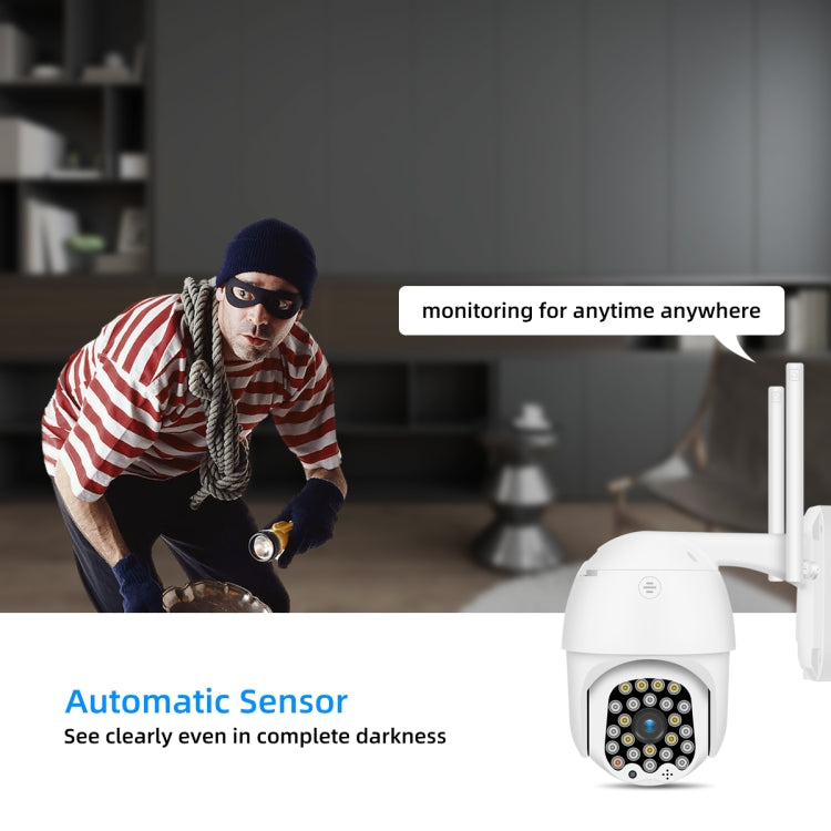 QX18 1080P HD WiFi IP Camera, Support Night Vision & Motion Detection & Two Way Audio & TF Card, AU Plug, QX18