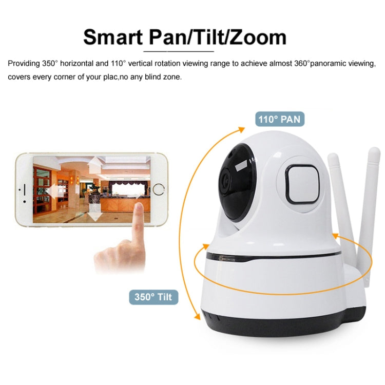 PAF200 2MP 1080P HD Wireless IP Camera, Support Motion Detection & Infrared Night Vision & TF Card, PAF200