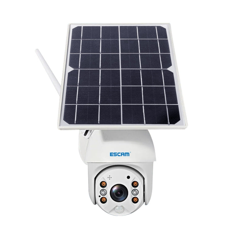 ESCAM QF480 US Version HD 1080P IP66 Waterproof 4G Solar Panel PT IP Camera without Battery, Support Night Vision / Motion Detection / TF Card / Two Way Audio, without Battery(US Version)