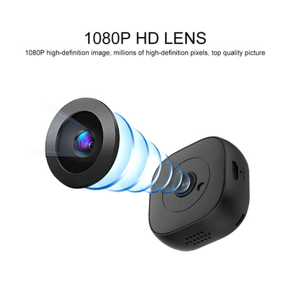 H9 Mini HD 1280 x 720P 120 Degree Wide Angle Wearable Smart Wireless WiFi Surveillance Camera, H9 Black, H9 White