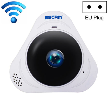 ESCAM Q8 960P 360 Degrees Fisheye Lens 1.3MP WiFi IP Camera, Support Motion Detection / Night Vision, IR Distance: 5-10m, AU Plug, Q8 EU Plug, Q8 UK Plug, Q8 US Plug, Q8  AU Plug