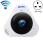 ESCAM Q8 960P 360 Degrees Fisheye Lens 1.3MP WiFi IP Camera, Support Motion Detection / Night Vision, IR Distance: 5-10m, AU Plug, Q8 EU Plug, Q8 UK Plug, Q8 US Plug, Q8  AU Plug