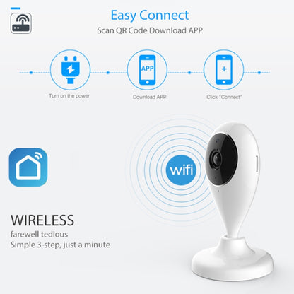 NEO NIP-55AI Indoor WiFi IP Camera, with IR Night Vision & Multi-angle Monitor & Mobile Phone Remote Control, NIP-55AI