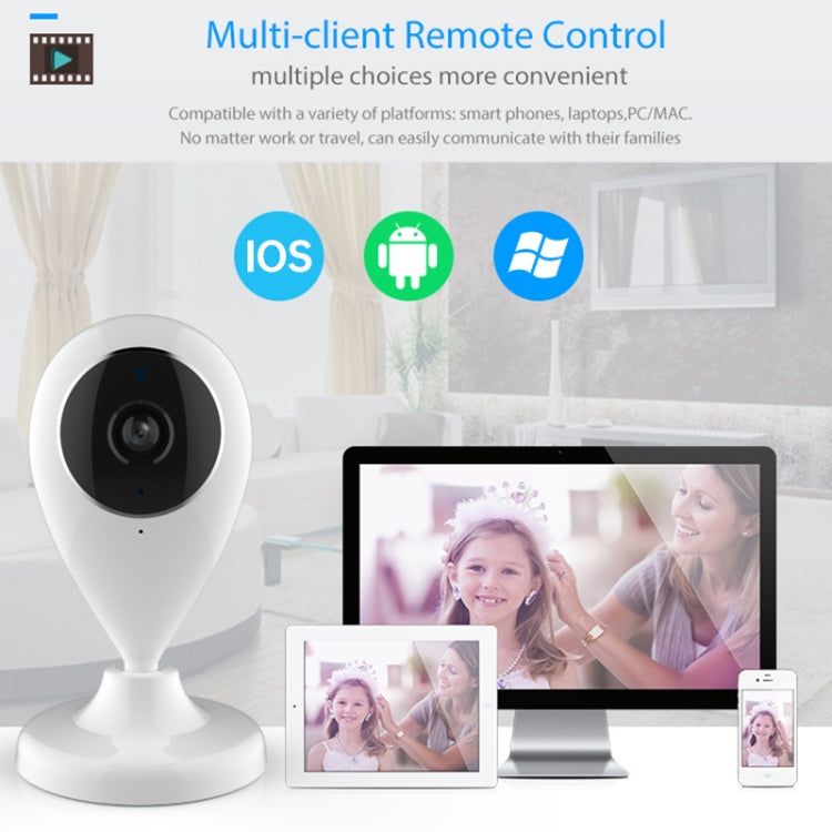 NEO NIP-55AI Indoor WiFi IP Camera, with IR Night Vision & Multi-angle Monitor & Mobile Phone Remote Control, NIP-55AI