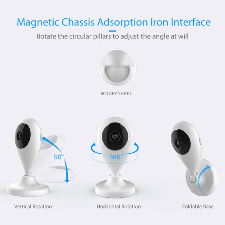 NEO NIP-55AI Indoor WiFi IP Camera, with IR Night Vision & Multi-angle Monitor & Mobile Phone Remote Control, NIP-55AI