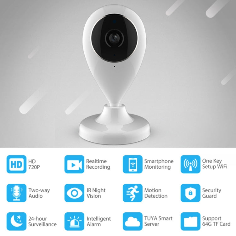 NEO NIP-55AI Indoor WiFi IP Camera, with IR Night Vision & Multi-angle Monitor & Mobile Phone Remote Control, NIP-55AI