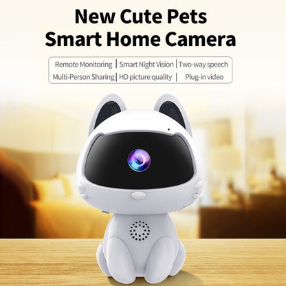 K9 Cute Pets Smart Home Camera, Support Night Vision & Two-way Voice & Motion Detection, K9