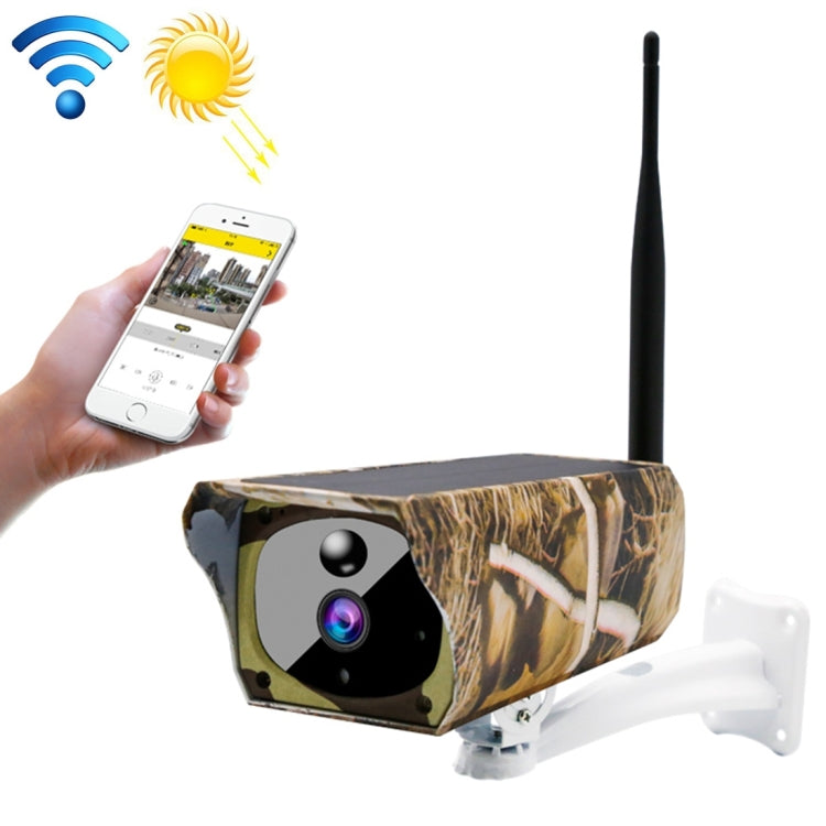 VESAFE VS-Y4 Maple Leaf Pattern 1080P HD Battery Solar WiFi IP Camera, Support PIR Motion Detection & Infrared Night Vision & TF Card(64GB Max), VS-Y4 Maple Leaf