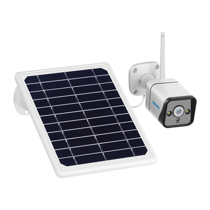 ESCAM QF120 1080P IP66 Waterproof WiFi IP Camera with Solar Panel, Support Night Vision & Motion Detection & Two Way Audio & TF Card, without Battery