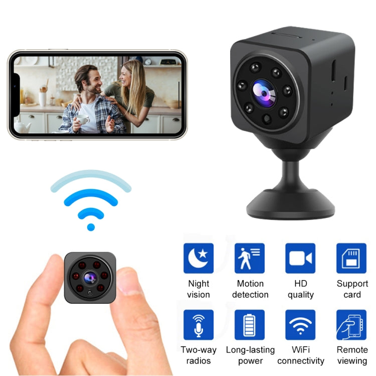 S3 HD 1080P Wireless WiFi Smart Surveillance Camera Support Two-way Voice Intercom, S3