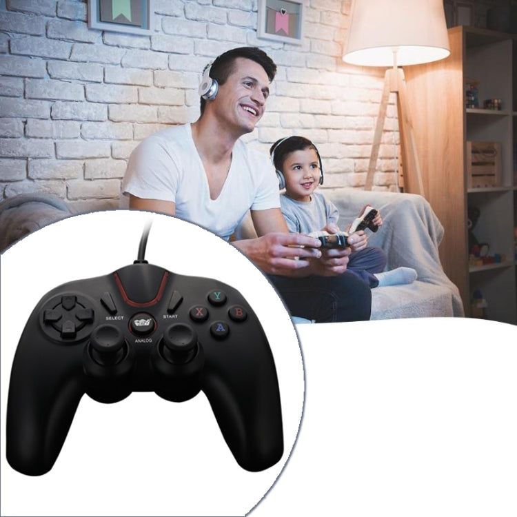 Wired Game Controller Gamepad Handle for PS3 / Compute