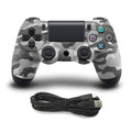 Wired Game Controller for Sony PS4, Grey Camouflage