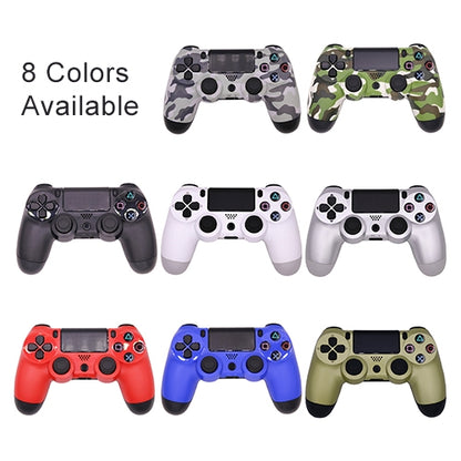 Wired Game Controller for Sony PS4, Blue, Red, White, Black, Gold, Silver