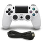 Wired Game Controller for Sony PS4, Blue, Red, White, Black, Gold, Silver