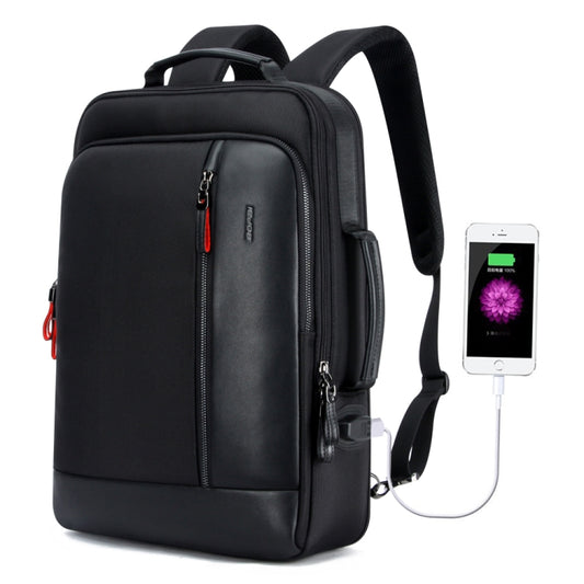 Bopai 751-006641 Large Capacity Business Fashion Breathable Laptop Backpack with External USB Interface, Size: 30 x 15 x 44cm, 751-006641