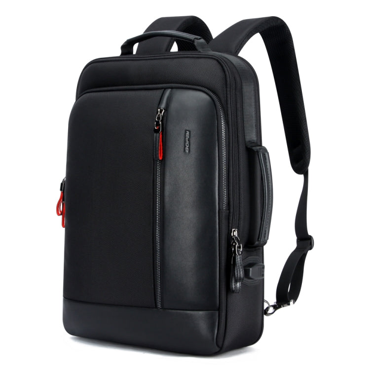 Bopai 751-006641 Large Capacity Business Fashion Breathable Laptop Backpack with External USB Interface, Size: 30 x 15 x 44cm, 751-006641