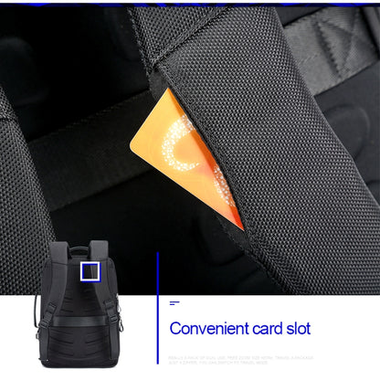 Bopai 751-006641 Large Capacity Business Fashion Breathable Laptop Backpack with External USB Interface, Size: 30 x 15 x 44cm, 751-006641