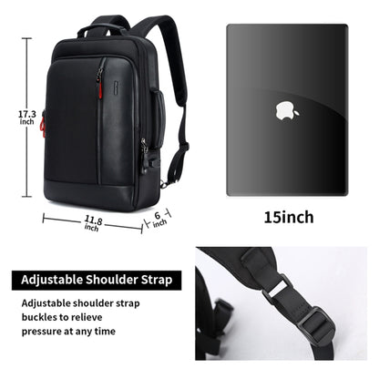 Bopai 751-006641 Large Capacity Business Fashion Breathable Laptop Backpack with External USB Interface, Size: 30 x 15 x 44cm, 751-006641