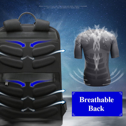 Bopai 851-023331 Ultrathin Anti-theft Waterproof Backpack Laptop Tablet Bag for 14 inch and Below, 851-023331