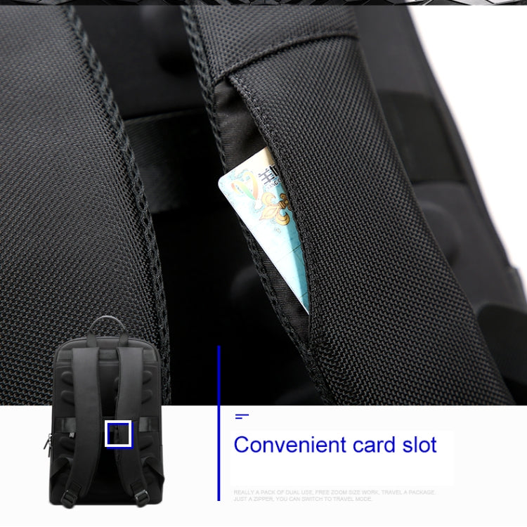 Bopai 851-023331 Ultrathin Anti-theft Waterproof Backpack Laptop Tablet Bag for 14 inch and Below, 851-023331