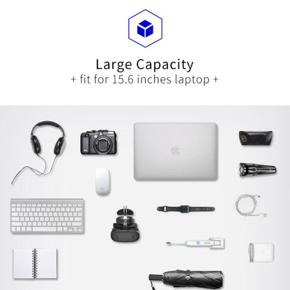 Bopai 851-023331 Ultrathin Anti-theft Waterproof Backpack Laptop Tablet Bag for 14 inch and Below, 851-023331