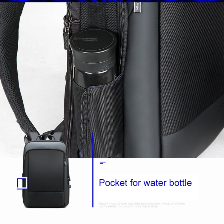 Bopai 61-07311 Large Capacity Anti-theft Waterproof Backpack Laptop Tablet Bag for 15.6 inch and Below, External  USB Charging Port, 61-07311