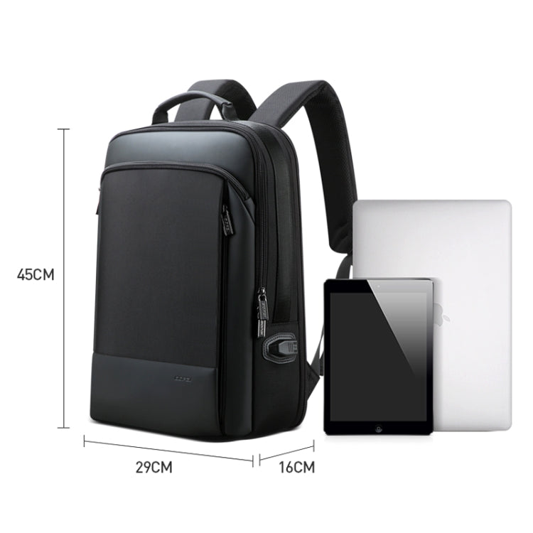 Bopai 61-07311 Large Capacity Anti-theft Waterproof Backpack Laptop Tablet Bag for 15.6 inch and Below, External  USB Charging Port, 61-07311