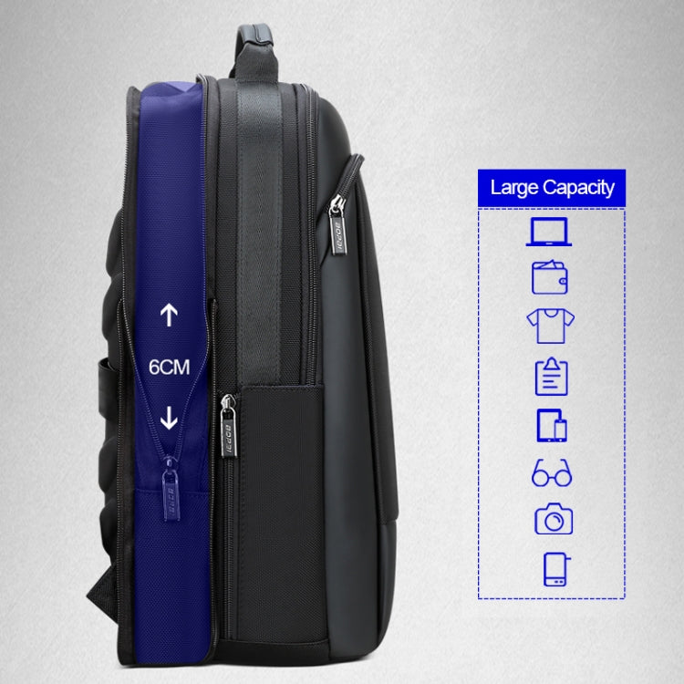 Bopai 61-07311 Large Capacity Anti-theft Waterproof Backpack Laptop Tablet Bag for 15.6 inch and Below, External  USB Charging Port, 61-07311