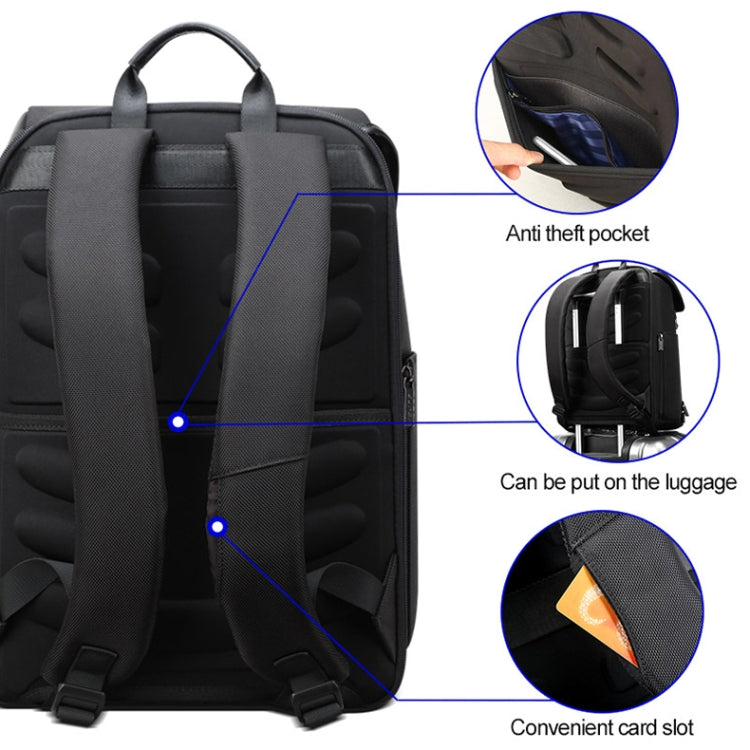 Bopai 61-00511 Travel Breathable Waterproof Anti-theft Backpack, Size: 31x19x43cm, 61-00511