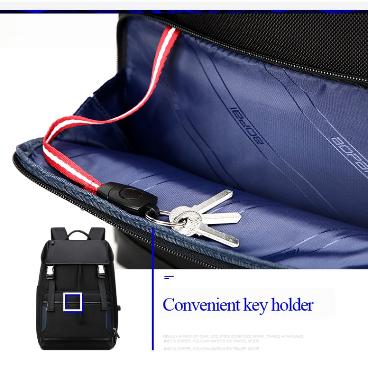Bopai 61-00511 Travel Breathable Waterproof Anti-theft Backpack, Size: 31x19x43cm, 61-00511
