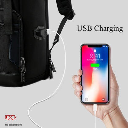 Bopai 61-00511 Travel Breathable Waterproof Anti-theft Backpack, Size: 31x19x43cm, 61-00511