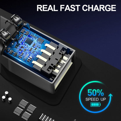 Bopai 61-02511 Business Travel Breathable Waterproof Anti-theft Man Backpack, Size: 30x15x44cm, 61-02511